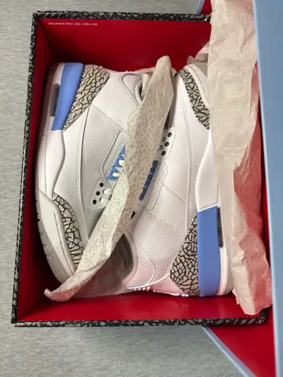 Nike Air Jordan retro 3 UNC , View more