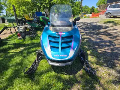 1997 Polaris XLT Touring XTRA-12 Extra Lite Triple 600 with Electric Start and reverse (both work)....