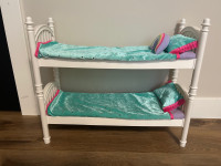 2 stackable American girl doll beds 