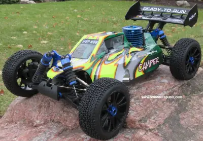 NEW RC RACE BUGGY / CAR 1/8 SCALE RC NITRO GAS POWERED 4WD RTR, View more