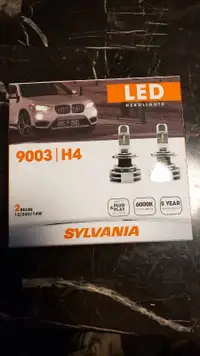 New Sylvania LED Headlight 9003 H4 BulbsNew in package$95