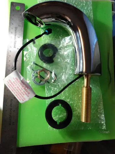 Spout assy (P6950-XL-S-1) and shank base (P6950-XL-B) used with Aqua-FIT® Automatic Serio Series® Si...
