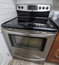 Stainless Steel Kenmore Electric Stove