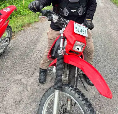 CRF230f - great shape with bullet proof engine. I’m looking for trades only for a street bike (value...