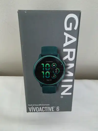 **HEALTH AND FITNESS ***GPS SMART - WATCH ***GARMIN VIVOACTIVE 6, View more