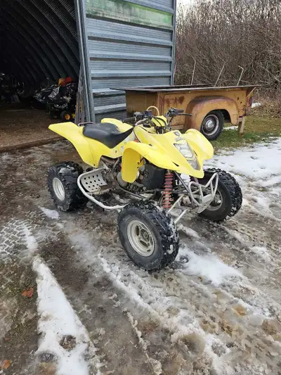 Looking to sell my winter project i thought I'd have the time for but definitely dont 2003 Suzuki lt...