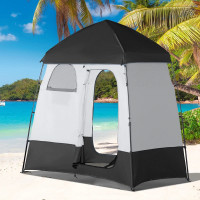 Pop Up Shower Tent, Portable Privacy Shelter for 2 Persons, Chan