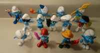 The Smurfs Movie Series Lot of 13 Smurf Figurine