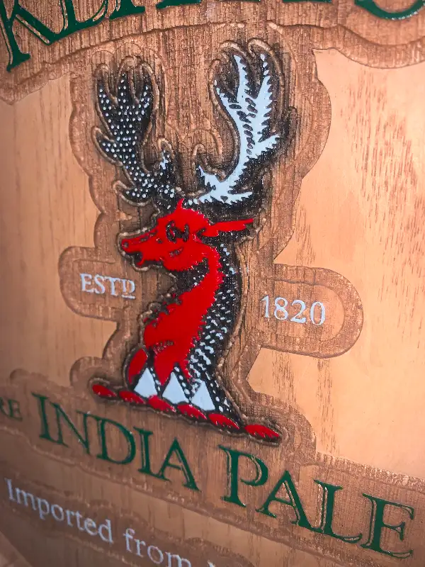 Vintage Alexander Keith Pale Ale Beer Bar sign Mint in Arts & Collectibles in Calgary - Image 7