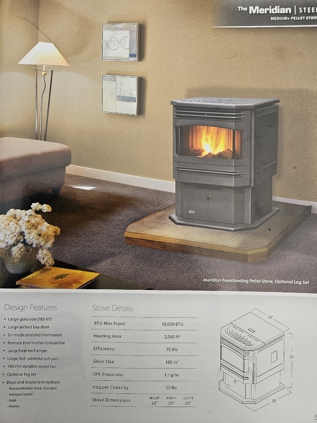Enviro Meridian Pellet Stove. | Stoves, Ovens u0026 Ranges | Quesnel | Kijiji