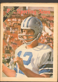 The Sporting News Jan. 15, 1972 – Roger Staubach Dallas Cowboys