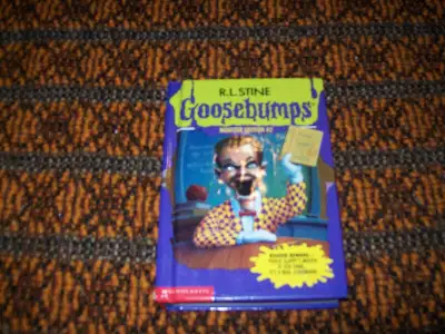 GOOSEBUMPS MONSTER EDITION 2 NIGHT OF LIVING DUMMY, By R.L.Stine all 3 books $30