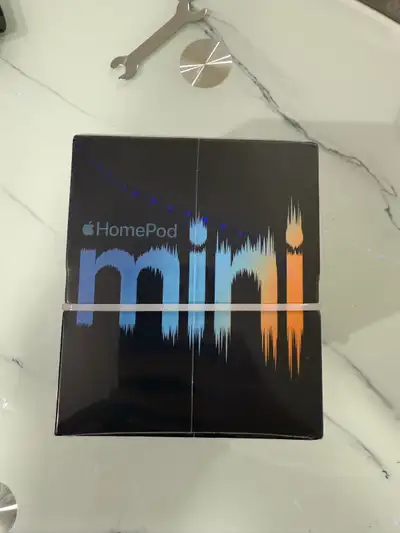 Unboxed and brand new Apple HomePod Mini. Retails for $130+tax, selling for $100 cash. • Color: Navy...