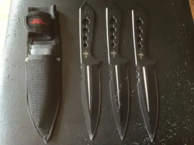 Kit Rae Throwing Knives, View more
