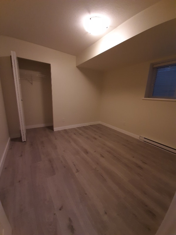 Coquitlam Burke Mountain 2 bed 1 bath basement for rent Long Term