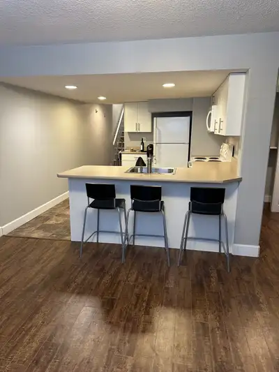 FOR RENT: Two Bedroom Basement Suite in University Heights available Nov1st, 2026. This approximatel...