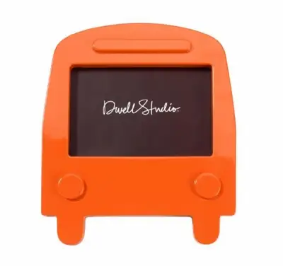 DWELL STUDIO SCHOOL BUS SILHOUETTE FRAME ORANGE, View more
