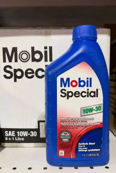 AIrdrie Pickup Firm Mobil Special Synthetic Blend SAE 10W-30 Motor Oil, 6 x 1 Liter 0226AD