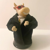 Animated Cow Flasher Yodeling Musical Battery Operated 9 Inch