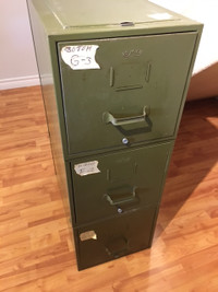 Steel File Cabinet Letter-size 3 modular drawers