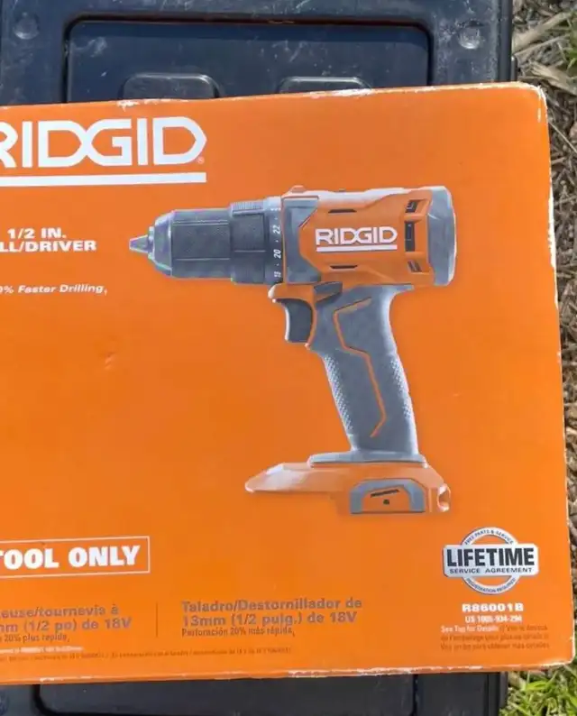 NEW Ridgid drill - tool only (no battery) in Power Tools in Gatineau - Image 3