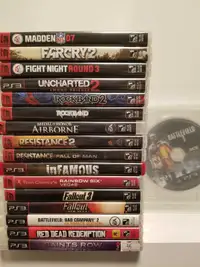 PS3 Games. $10 each or offer. 