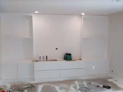 custom bookcase / wall units, View more