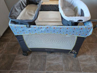Playpen with attachments