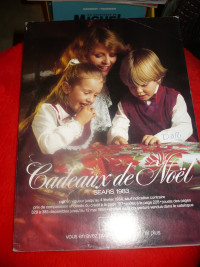 Catalogue de marque Sears Cadeaux de Noel 1983 en Français