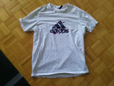 Adidas Men's Large White T-Shirt, View more
