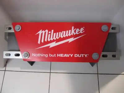 Milwaukee Solid Metal & Acrylic Hangable Mancave Display Sign, View more