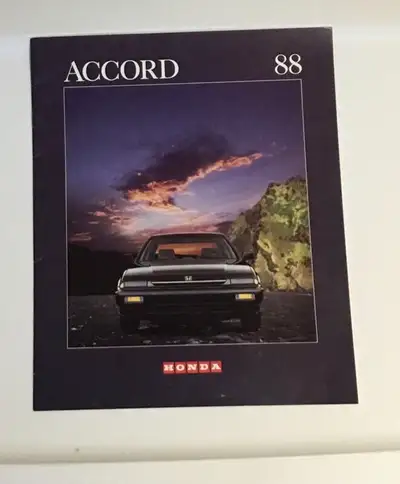 1988 Honda Brochure For Sale, View more