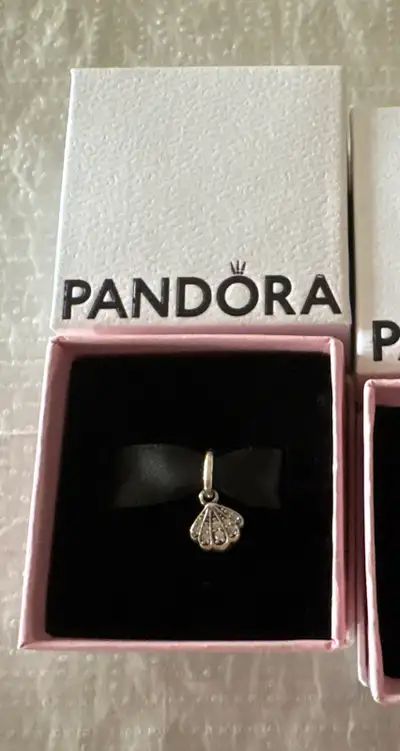 Pandora shell charm, View more