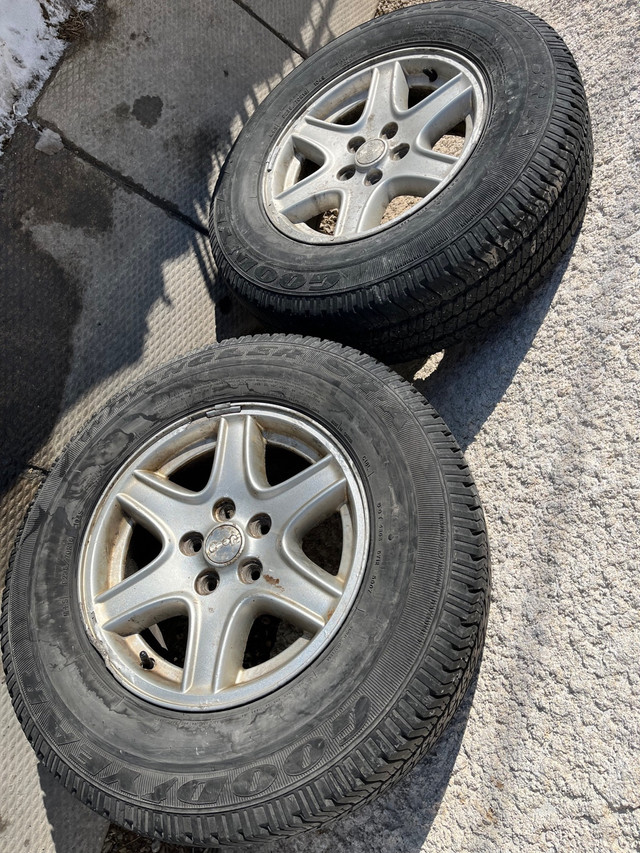 235/70/16 Goodyear wrangler SR-A tires | Tires & Rims | Winnipeg | Kijiji