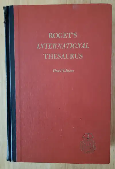 ROGER'S INTERNATIONAL THESAURUS - 1962 -Very Good, View more