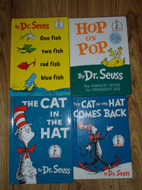 4 Cat In The Hat Books for sale