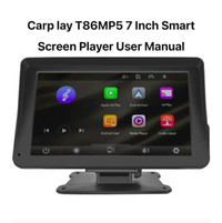 CarPlay T86MP5  7Inch smart screen player user manual 