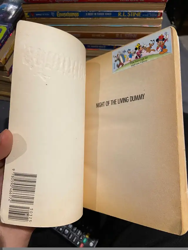 Goosebumps Night of the Living Dummy Paperback Book by R. L. Sti in Fiction in Mississauga / Peel Region - Image 5