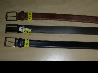 Ceintures en cuir pour homme 33 à 37 pouces de taille, View more