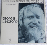 DISQUE VINYLE GEORGES LANGORD incluant Le Frigidaire