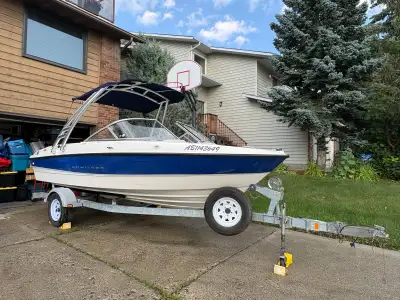 Well cared for 2007 Bayliner Bowrider 185 in excellent shape, new tires, newer battery and new tube....