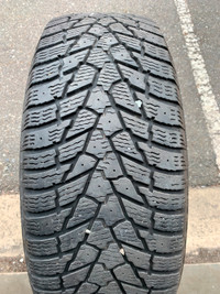 1 x single 235/60/18 M+S GT Radial Ice pro Suv 3 with 80% tread