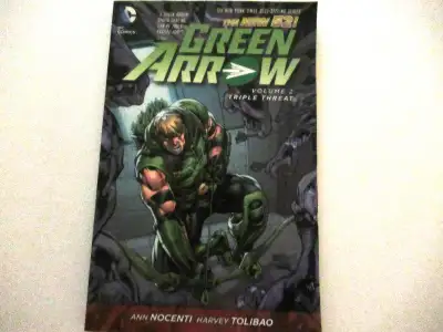 Green Arrow DC comics TPB   The New 52!  Vol 2 Triple Threat, View more
