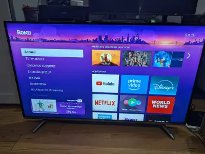 55" 4K 60FPS HDR Hisense LCD TV, View more