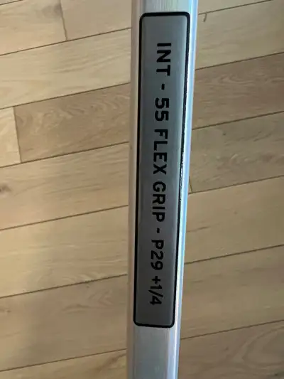 Hockey stick: Left CCM Jetspeed FT8Pro Interm, 55 flex, P29+1/4”, View more