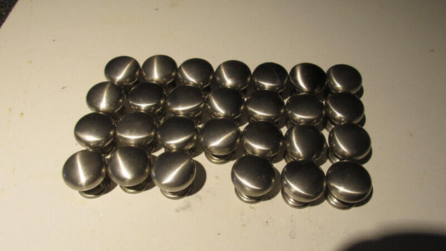 27pc white brass cabinets knobs. in Cabinets & Countertops in Oakville / Halton Region