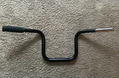 Black Mini ape bars with TBW $60 text 905 409- 8716