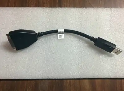 Dell orginal Display port to DVI adaptor cables, View more