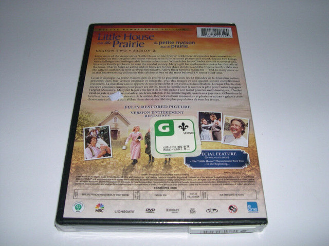 La petite maison dans la prairie - Saison 2 (5 DVDs) NEUF dans CD, DVD et Blu-ray  à Ville de Montréal - Image 2