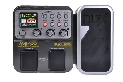 NUX MG-100 Electric Guitar Multi-Effects Pedal, View more